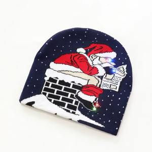 Wholesale Custom Winter Acrylic Jacquard Hats Knitted Embroidered <b>Beanies</b> for Men <b>Women</b> Custom Sublimation <b>Beanie</b> Caps Hats - Product Image 5