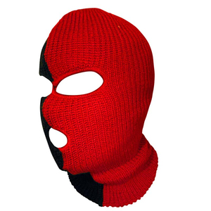 Nouveau masque facial complet à 3 trous de qualité professionnelle pour femmes et hommes 2025, en polyester 100%, logo personnalisé, masque de ski d'hiver - Product Image 5