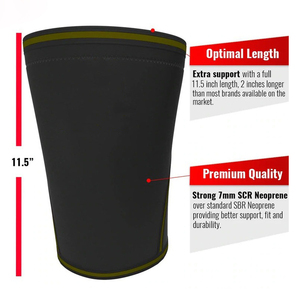 Manchon de genouillère en néoprène avec impression numérique 5mm / 7mm Manchon de genouillère en néoprène couleur personnalisée et design de la meilleure qualité - Product Image 6