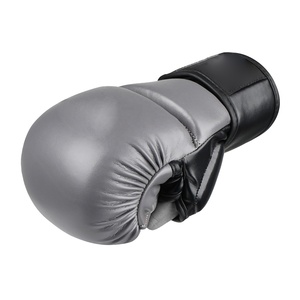 Vente en gros de gants de boxe MMA fabricant de logo personnalisé en cuir ufc sparring formation gants de MMA - Product Image 5