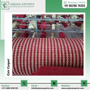Rollos de alfombra de coco natural de alta calidad para interiores o exteriores, escaleras laterales, aceras fabricadas a precio mayorista - Product Image 3