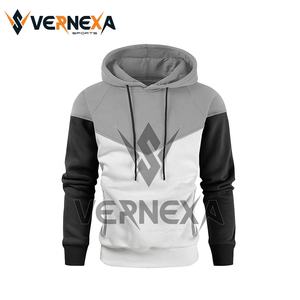 Qualité supérieure 100% coton unisexe surdimensionné pull sweat Hip Hop Style sweat à capuche uni pour les VS-MH-48 d'hiver - Product Image 5