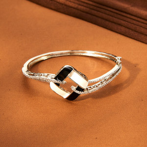 Cubic Zirconia Classic Meenakari Kada con chapado en rodio Exportador de joyería de moda en la India - Product Image 2