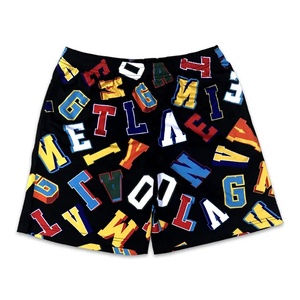 Pantalones Deportivos Personalizados para Hombre, Sublimados con Letras, de Malla Compresiva, con Logotipo Personalizado, Venta al Por Mayor - Product Image 6