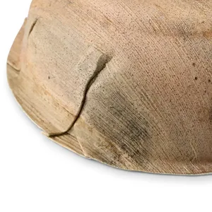 750Ml Large Round Palm Leaf Fruit Salad Palm Leaf Bowls For Salad Bar And Healthy Food Service - 200 pcs/carton - Product Image 3