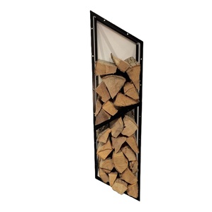 Hot Trending Decorative Minimalist <b>Firewood</b> Container <b>for</b> Indoors or Outdoors <b>Log</b> Holder <b>Firewood</b> Storage Box Custom Size - Product Image 2