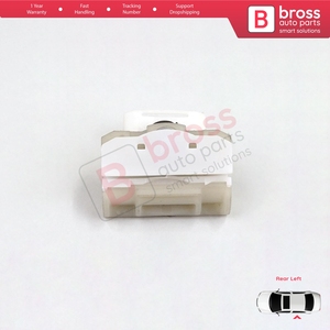 Clips de Reparación del Regulador de Ventanas Trasero Izquierdo BWR1169 para Clase S W140 1992-1999 4 Puertas 1407301146 - Product Image 3