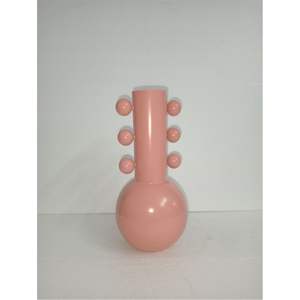 Florero Moderno Nórdico de Metal Rosa con Asas de Cadena, Florero Decorativo de Hierro para Mesa, Decoración de Hogar de Lujo y Centros de Mesa para Bodas - Product Image 2