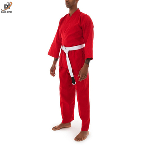 Traje de entrenamiento de karate de alta calidad personalizable para hombre, la mejor ropa de artes marciales con logotipo bordado, uniforme de karate - Product Image 3
