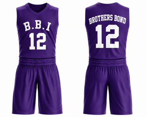 Conjunto de Uniforme de Baloncesto B.B.I Verde sin Mangas con Cuello en V, 12 Brothers Bond, Secado Rápido, Poliéster, Unisex para Adultos - Product Image 4