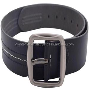 Cinturones de cuero genuino para hombre hechos a mano hechos en India - Product Image 1