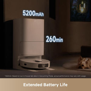Nouveau vadrouille sous vide ultra robot, aspiration 13000Pa, vide automatique, vadrouille autonettoyante, détection de tapis par ultrasons, poils d'animaux et sols durs - Product Image 4