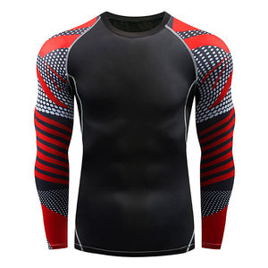 <b>Custom</b> Long Sleeve Surf Logo Mma Bjj <b>Compression</b> <b>Shirt</b> Sublimated Jiu Jitsu Rashguards <b>Design</b> Your Own <b>Custom</b> Rash Guard - Product Image 5