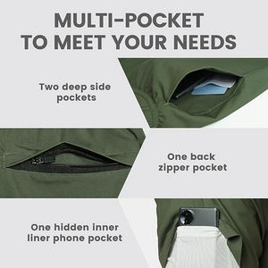 Short d'entraînement pour homme Double course à pied Entraînement Compression Poches à séchage rapide Vente en gros Logo personnalisé pour Gym Athlétique Fitness Été - Product Image 4