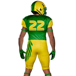 Conjunto de ropa deportiva con logotipo personalizado Camiseta de fútbol americano Premium al por mayor Ropa de equipo duradera - Product Image 4