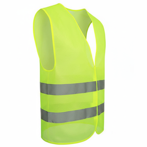 Chaleco de Seguridad de Alta Visibilidad de Buena Calidad y Bajo Precio, Chaleco Reflectante, Venta Directa de Fábrica, Chaleco de Seguridad Personalizable con Impresión Gratuita - Product Image 4