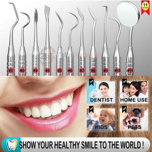 Herramientas médicas de alta calidad Kit de limpieza de dientes dentales de acero inoxidable - Product Image 2