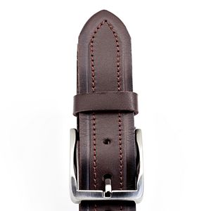 Cinturón de Cuero Genuino de Vaca Marrón Hecho a Medida de Alta Calidad para Hombre, Cinturón de Diseño con Hebilla Personalizada y Longitud a Medida, Hecho a Mano - Product Image 2