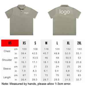 Camisetas Polo de Moda de Alta Calidad, 250 g/m², Algodón y Poliéster, Secado Rápido, Transpirables, Estilo Casual Urbano - Product Image 3