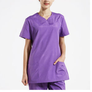 Nouveau Style Extensible Médical Scrubs Ensembles Infirmière Uniforme Femmes À La Mode Respirant Scrubs XS 4XL Tissu Évacuant L'humidité - Product Image 6