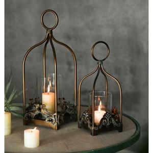 Nouvel ensemble de 2 bougeoirs minimalistes avec un design et un matériau uniques aux meilleurs tarifs - Product Image 4