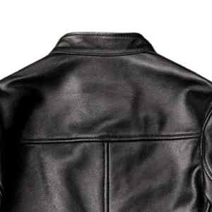 Veste en cuir pour homme personnalisée, légère et douce, avec doublure respirante, coque extérieure lisse et ajustement ergonomique parfait - Product Image 6