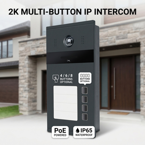 Sistema de Intercomunicación con Videoportero IP 2K de Hiwink, Pantalla Táctil IPS de 7 Pulgadas, Identificación Facial, Control de Acceso NFC, Resistente al Agua IP65, <span class=keywords><strong>Intercomunicador</strong></span> para Viviendas - Product Image 5