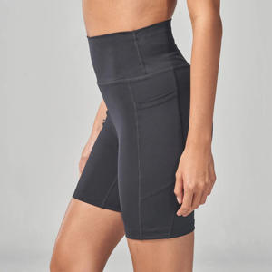 Ightweight 4 Way tretretch Abric 83% Recycled Polyester & 17% Spandex dy ody it lack lave sdential 7 Inches ycling hhort - Product Image 5