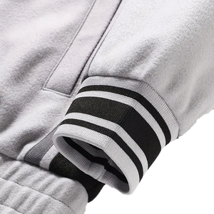 แจ็กเก็ตขนสัตว์สำหรับผู้ชายเสื้อแจ็กเก็ตขนสัตว์สวมใส่สบายเหมาะกับการสวมใส่ในชีวิตประจำวันและความสบายของนักกีฬา - Product Image 3