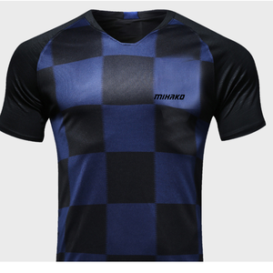 Uniforme de fútbol impreso con logotipo profesional más vendido, uniforme negro de buena calidad al por mayor para adultos para el nombre del equipo 'Teams' - Product Image 3