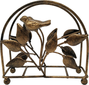 Soporte de pañuelos de metal decorativo con diseño sofisticado Ideal para un almacenamiento conveniente de pañuelos y una dispensación suave en cualquier espacio - Product Image 2