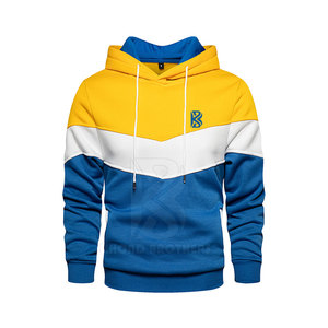 Haute qualité hommes 100% coton sweats à capuche conception personnalisée hiver tenue décontracté motif solide à capuche Style usine en gros nouveauté - Product Image 1