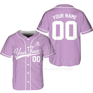 Service OEM Vente en ligne Maillot de baseball respirant grande taille personnalisable Design unique Prix bas 100% polyester - Product Image 6