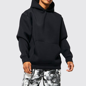 Sudaderas con capucha de algodón 100% para hombre, ropa informal de calle básica de diseño personalizado para cuello con capucha de invierno - Product Image 3