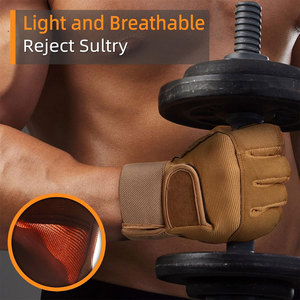 Precio al por mayor MOQ bajo Levantamiento de pesas Guantes de gimnasio Nueva llegada Tela cómoda Unisex Levantamiento de pesas Guantes de gimnasio - Product Image 2