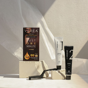 VEREA Fórmula Nutritiva Premium Sin Amoníaco, Tinte Capilar en Crema de 1 Minuto, Color Castaño Oscuro, Coloración Natural para Cabello Rizado y Todo Tipo de Cabello - Product Image 2