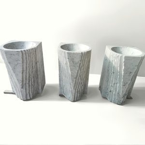 Современная мраморная раковина из натурального камня для мытья рук - Product Image 2