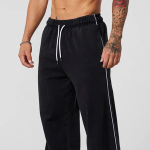 Custom Manufacturer <b>Trouser</b> Streetwear <b>Baggy</b> Oversized <b>Man</b> Windbreaker Pants Nylon Best Material Used Sweatpants for <b>Men's</b> - Product Image 2