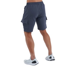Pantalones cortos deportivos de algodón para hombre, ropa de calle con bolsillos y bloques de colores, cremalleras, entrenamiento deportivo, 5 pulgadas - Product Image 4