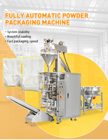 Machine de remplissage, d'emballage, d'étiquetage et de scellage automatique verticale pneumatique pour sacs de farine en poudre HMD-420 VFFS