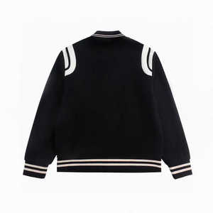 Veste universitaire de baseball Letterman classique et vintage pour hommes, vêtements d'extérieur à manches longues de style rue pour le printemps - Product Image 2