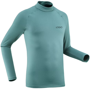 2023 nueva moda de alta calidad 100% poliéster compresión capa Base camisas para hombres equitación ecuestre - Product Image 2