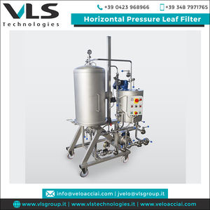 Équipement de filtration de liquide fabriqué en Italie Meilleure performance Filtre à feuilles à pression horizontale en acier inoxydable AISI 304 à bas prix - Product Image 2