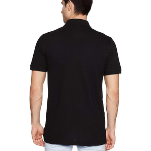 Polo décontracté personnalisé avec logo, anti-plis, en tissu éponge de coton et polyester anti-rétrécissement, idéal pour le sport – Meilleure vente - Product Image 2