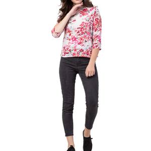 Camiseta informal para mujer, ropa 100% de algodón, personalizada, oversize - Product Image 2