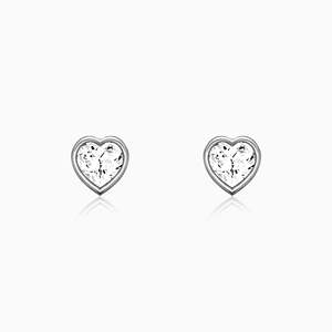 Boucles d'oreilles pendantes en argent 14K plaqué or rose en forme de lune avec diamant Zircon Moissanite perle pierre pour fiançailles - Product Image 1
