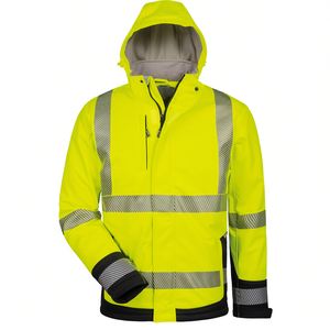 Chaqueta Softshell Amarilla/Negra de Alta Visibilidad Melvin Talla L - Sudaderas y Chaquetas Promocionales de ELYSEE - Product Image 2