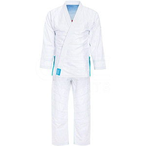 Uniforme de Jiu Jitsu Profesional Ligero 100% Algodón, Resistente a la Encogimiento, Transpirable, Duradero, Nuevo, en Oferta, con Forro Sublimado - Product Image 1
