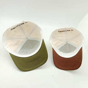 Alta calidad 100% algodón Unisex 5 paneles gorra de béisbol impermeable 3D bordado estilo Hip Hop moda clásica al por mayor - Product Image 2