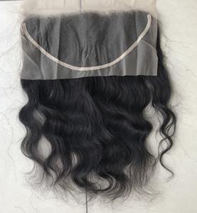 Extensions de cheveux indiens Lace Frontal Hd Transparent 13x6 Hd 13x6 Hd Lace Frontal Closure Free Part Transparent Swiss Lace Frontal - Product Image 3